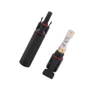 Collegamento dei fusibili del pannello solare compatibile con contatti metallici resistenti all'erosione Alloggiamento impermeabile per sistemi esterni Connettore solare con fusibili