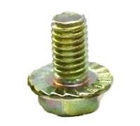 collegamento del giunto completamente filettati, Viti con rondella esagonale esterna M4 M5 M6 M8 Colore placcato Zinco Acciaio al carbonio Antiscivolo incrociate s 20 pezzi(M6X20)