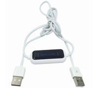 Collegamento di sincronizzazione online da PC a PC tramite USB, trasferimento dati diretto, bridge con cavo LED, facile copia tra due computer.