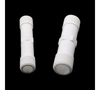 Collegamento for acqua nebulizzata 10 pezzi Connettori for tubi doppi maschi da 1/2'' e 3/4'' allungati for raccordi for tubi di irrigazione Sistema idrico da giardino Accessori for giardinaggio