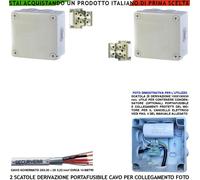 Collegamento Motori 2 Derivazioni 25 Metri Circa Cavo 2X0,50+2X0,22 Schermato