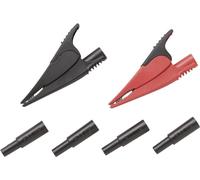 Collegamento plug-in del set di taglio della sicurezza del fluke 4 mm Cat III 1000 V, Cat IV 600 V Nero, AC285-FTP rosso (40739 NEW