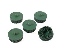 Connect Abracs Veloce Blocco Setole Spazzola 50mm X P50 Verde 5pc 32198