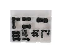 Collegare Assortiti Accoppiamenti Push-Fit Metrici 17 Pezzi 31897
