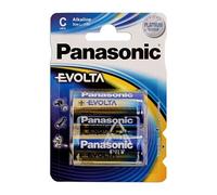 Collegare Batteria C Cell Panasonic Evolta 2 Pezzi X 12 30647