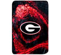 College Covers Everything Comfy Georgia Bulldogs Color Swept morbida coperta, 106,7 x 152,4 cm