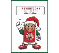College Guest Book - Christmas Cellphone Mascot: A-Z Contact Organizer for Dorms & Campus Life | Christmas Themed