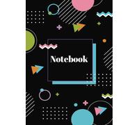 College Ruled Composition Notebook with Margin - Black and White Cover: 200 Pages (100 Sheets) - Ideal for Notes, Homework, or School Journaling