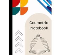 College Ruled Geometric Notebook for Writing, Journaling, School Notes & Creative Ideas | Cute Hedgehog Gift for Girls, Kids, Students & Teachers