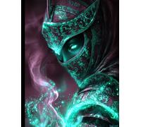 College-Ruled Notebook _ 150 Stylized Pages _ THE SILENT EMBER - By: Sage Holloway: A Shadow's Breath _ 8.5" x 11" Page Size