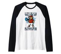 College Spirit, urlare a 19 anni come se fosse il mio lavoro Maglia con Maniche Raglan