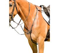 Collegiate Pelle Pettorale con Martingala da Corsa (WB2356)