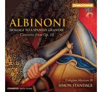 Tomaso Albinoni Albinoni: Homage to a Spanish Grandee: Concertos from Op. 1 (CD)