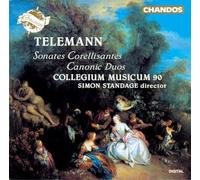 Collegium Musicum 90, Simon Standage – Telemann: Sonates Corellisantes – NAXOS