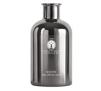 Collesi Bottiglia per Fragranze 500 ml - Bottiglia di vetro - Colore Grigio metallizzato - Spessore con effetto specchio - Elemento Decorativo - Made in Italy