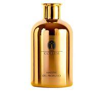 Collesi Bottiglia per Fragranze 500 ml - Bottiglia di Vetro - Colore Oro Metallizzato - Spessore con Effetto Specchio - Elemento Decorativo - Made in Italy