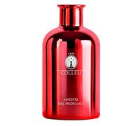 Collesi Bottiglia per Fragranze 500 ml - Bottiglia di vetro - Colore Rosso metallizzato - Spessore con effetto specchio - Elemento Decorativo - Made in Italy