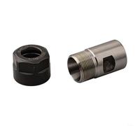 Collet Chunk, tornio strumento di tornitura pinza blocco, adattatore filettatura, Er11 Er16 Er20 Er25 Er32 pinza, mandrino mandrino rotore motore incisione macchina mandrino mandrino albero motore