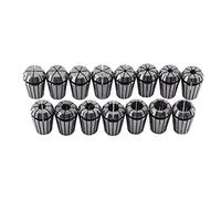 Collet ER20 15 Pezzi, Acciaio a Molla Set Mandrino per 15 Pezzi di Incisione CNC Chucks e Strumento per il Tornio di Fresatura 1-13 Mm 1-13 Mm