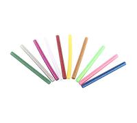 Collette di Colla a Caldo 30 Pezzi, 7 Mm Strumenti Artigianali Fai da Te | Materiale EVA, asciugatura rapida, adesivo forte, per legno, vetro, ceramica, progetti per feste