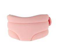 Colletto cervicale in schiuma morbida regolabile supporto per il collo traspirante per dormire da donna da donna da uomo nylon nylon leggero comodo design ergonomico (Rosa)