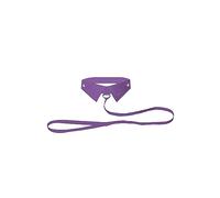 Colletto classico elegante con guinzaglio OUCH Deluxe Classic Collar with Leash