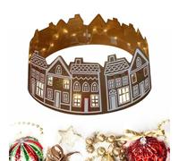 Colletto per gonna per albero di Natale, Colletto per albero di Natale | Collare per di con colletto a gonna a LED da 26/28 pollici | Forniture per le vacanze riutilizzabili per l'anello