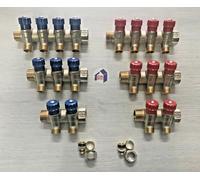 COLLETTORE 2 3 4 VIE 3/4 CON RUBINETTI VITONE X SANITARI RISCALDAMENTO NTM ITA