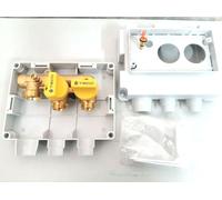 COLLETTORE 2 VIE TECO 1" x 3/4" SENZA PLACCA K202CC10100