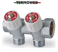 COLLETTORE 3/4 CON RUBINETTI 2-3-4 VIE MULTISTRATO IMPIANTO CARICO ACQUA BAGNO