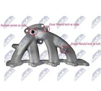 Collettore Adatto A per Chevrolet Captiva 2.4 2006 Opel Antara 2.4 2006- (II R