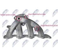 Collettore Adatto A per Chevrolet Captiva 2.4 2006 Opel Antara 2.4 2006- (II R