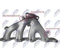 Collettore Adatto A per Chevrolet Captiva 2.4 2006 Opel Antara 2.4 2006- (Tipo