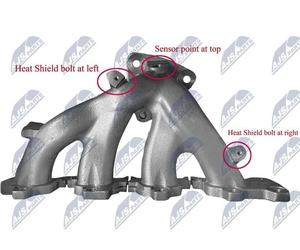 Collettore Adatto A per Chevrolet Captiva 2.4 2006 Opel Antara 2.4 2006- (Tipo