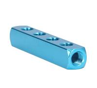 Collettore 'aria, Divisore del Tubo 'aria Collettore del Compressore d'aria Collettori in Alluminio Blocchi di Distribuzione 'aria Splitter del Blocco del Collettore