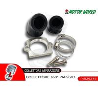 COLLETTORE ASPIRAZIONE 360° PIAGGIO GILERA 50 2T CARBURATORE 19-21 / 24-30