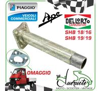 COLLETTORE ASPIRAZIONE CARBURATORE 18.16 3 FORI PER APE 50 P TM FL FL2 CROSS MIX