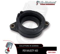 COLLETTORE ASPIRAZIONE IN GOMMA TIPO OEM YAMAHA YP MAJESTY 400 2007 2008 2009