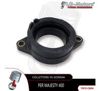 COLLETTORE ASPIRAZIONE IN GOMMA TIPO OEM YAMAHA YP MAJESTY 400 2004 - 2011