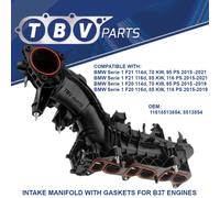 COLLETTORE ASPIRAZIONE MOTORE BMW 1.5D B37 11618513854 8513854