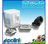 COLLETTORE ASPIRAZIONE POLINI D.21 360 GRADI PIAGGIO NRG Power DD