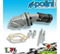 215.0203 COLLETTORE ASPIRAZIONE POLINI MONOLAMELLARE VESPA PK D.19 2 FORI