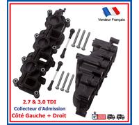 Collettore Aspirazione Sinistra + Destra Pinze Audi A4 B7 2.7 3.0 Tdi 6 Cilindri