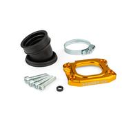 Collettore aspirazione Stage6 360° AM6 / Derbi Giallo per PWK 30-36mm