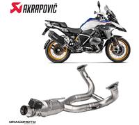 Collettore BMW R 1250 GS ABS Adventure Style Trophy 2023-2024 AKRAPOVIC Titan...