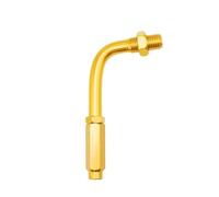 Collettore Carburatore 1 Pezzo Di Regolazione Del Cavo Dell'acceleratore A Gomito Da 90 Gradi Per Motocicletta(Gold)