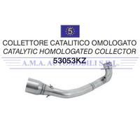53053KZ - Collettore Scarico Arrow Catalitico Kawasaki J 300 Kymco DOWNTOWN 300