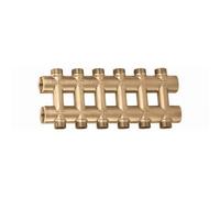 COLLETTORE COMPLANARE FUSO MONOBLOCCO 3/4" 4+4 deriv