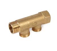 Collettore componibile Giacomini impianti sanitari M/F 1 pollice x 16 2 attacchi R580CY042