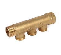 Collettore componibile Giacomini impianti sanitari M/F 1 pollice x 16 3 attacchi R580CY043